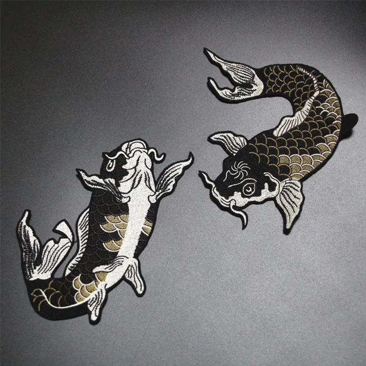 1PC Big Fish Embroidered Patches Fabric Sticker for Clothes Iron on Garment Applique DIY Accessory Party Decor Animal
1PC Big Fish Embroidered Patches Fabric Sticker for Clothes Iron on Garment Applique DIY Accessory Party Decor Animal