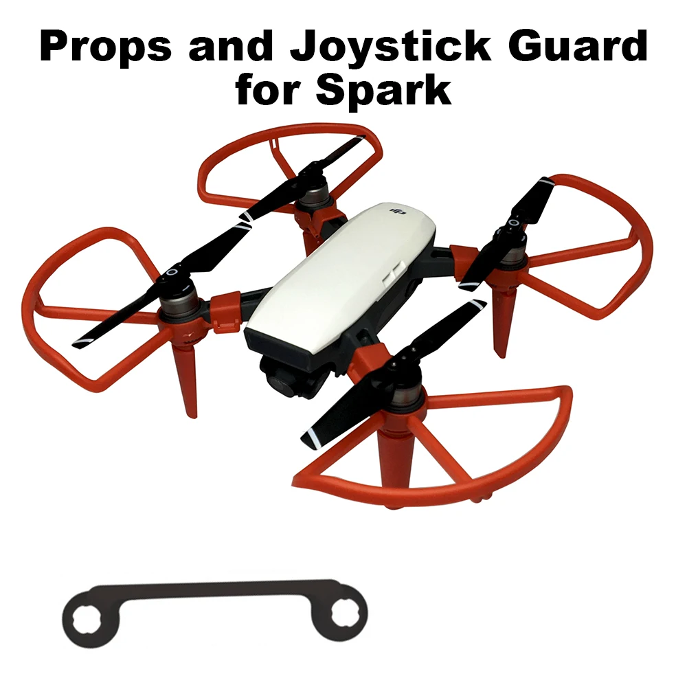 4Pcs Propeller Guard and Joystick Protector for DJI Spark Drone RC Spare PartsProps Blade Bumper and Control Stick Protector
4Pcs Propeller Guard and Joystick Protector for DJI Spark Drone RC Spare PartsProps Blade Bumper and Control Stick Protector