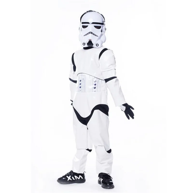 Disney Boys kids Deluxe Star Wars The Force Awakens Stormtroopers Cosplay Costume Birthday Halloween Faux Leather Costumes
Disney Boys kids Deluxe Star Wars The Force Awakens Stormtroopers Cosplay Costume Birthday Halloween Faux Leather Costumes