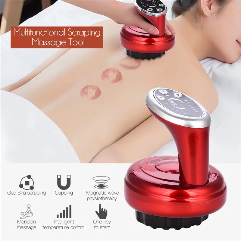 Electric Scraping Massager Scraper Therapy Wave Pressure Body Relaxation Meridian Stimulate Acupoints Vacuum Copping Guasha Tool
Electric Scraping Massager Scraper Therapy Wave Pressure Body Relaxation Meridian Stimulate Acupoints Vacuum Copping Guasha Tool