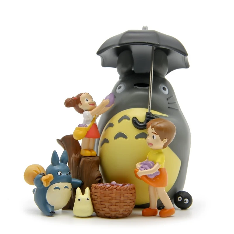 8pcs/lot Diy New Neighbor Totoro Satsuki Mei Toys Pvc Umbrella Totoro Action Figure Model Toy for Kids Gift
8pcs/lot Diy New Neighbor Totoro Satsuki Mei Toys Pvc Umbrella Totoro Action Figure Model Toy for Kids Gift