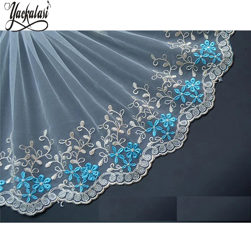 YACKALASI Soft tulle cotton embroidery lace trim DIY Garment Accessories Sewing Apparel Trims 20cm
YACKALASI Soft tulle cotton embroidery lace trim DIY Garment Accessories Sewing Apparel Trims 20cm