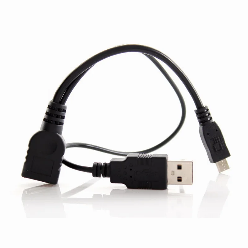 

CYSM Black Micro USB 2.0 OTG Host Flash Disk Cable with USB power for Galaxy S3 i9300 S4 i9500 Note2 N7100 Note3 N9000 & S5