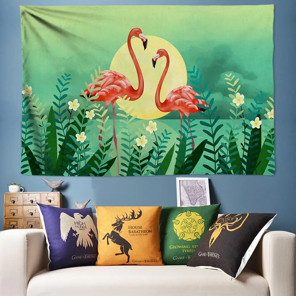 Flamingo Tapestry Cactus Wall Hanging Tropical Plants Decoration Wall Tapestry Bohemia Mandala Hippie Tapestry Nordic Home Decor
Flamingo Tapestry Cactus Wall Hanging Tropical Plants Decoration Wall Tapestry Bohemia Mandala Hippie Tapestry Nordic Home Decor