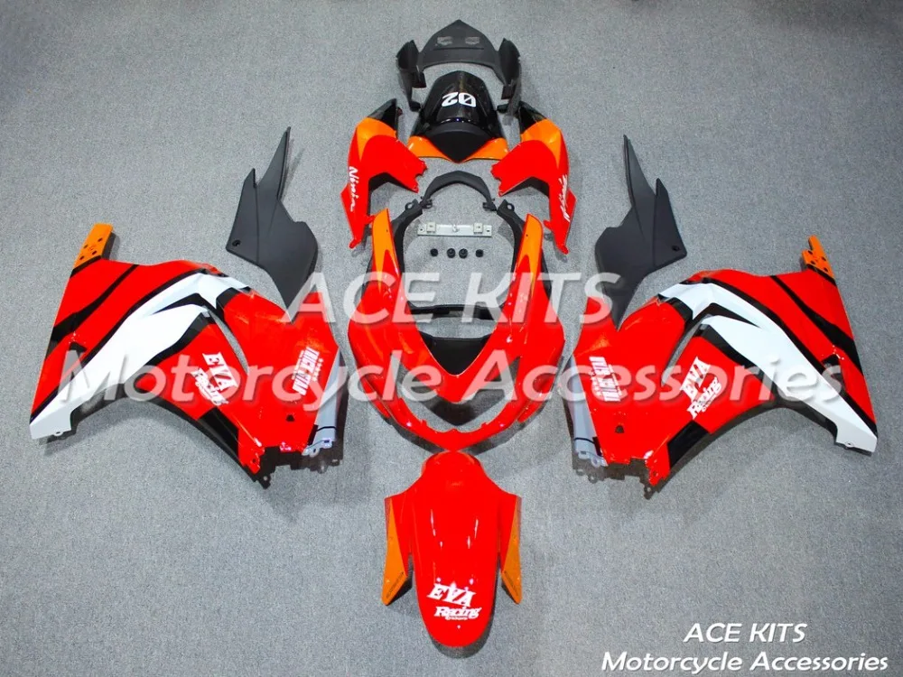 New ABS motorcycle Fairing For Kawasaki Ninja250 2008-2012 Injection Bodywor sensational red white ACE No.896
New ABS motorcycle Fairing For Kawasaki Ninja250 2008-2012 Injection Bodywor sensational red white ACE No.896
