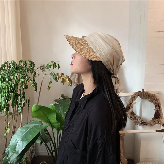 01903-jiejia57 new summer cloth patchwork straw handmade visors cap men women leisure hat
01903-jiejia57 new summer cloth patchwork straw handmade visors cap men women leisure hat