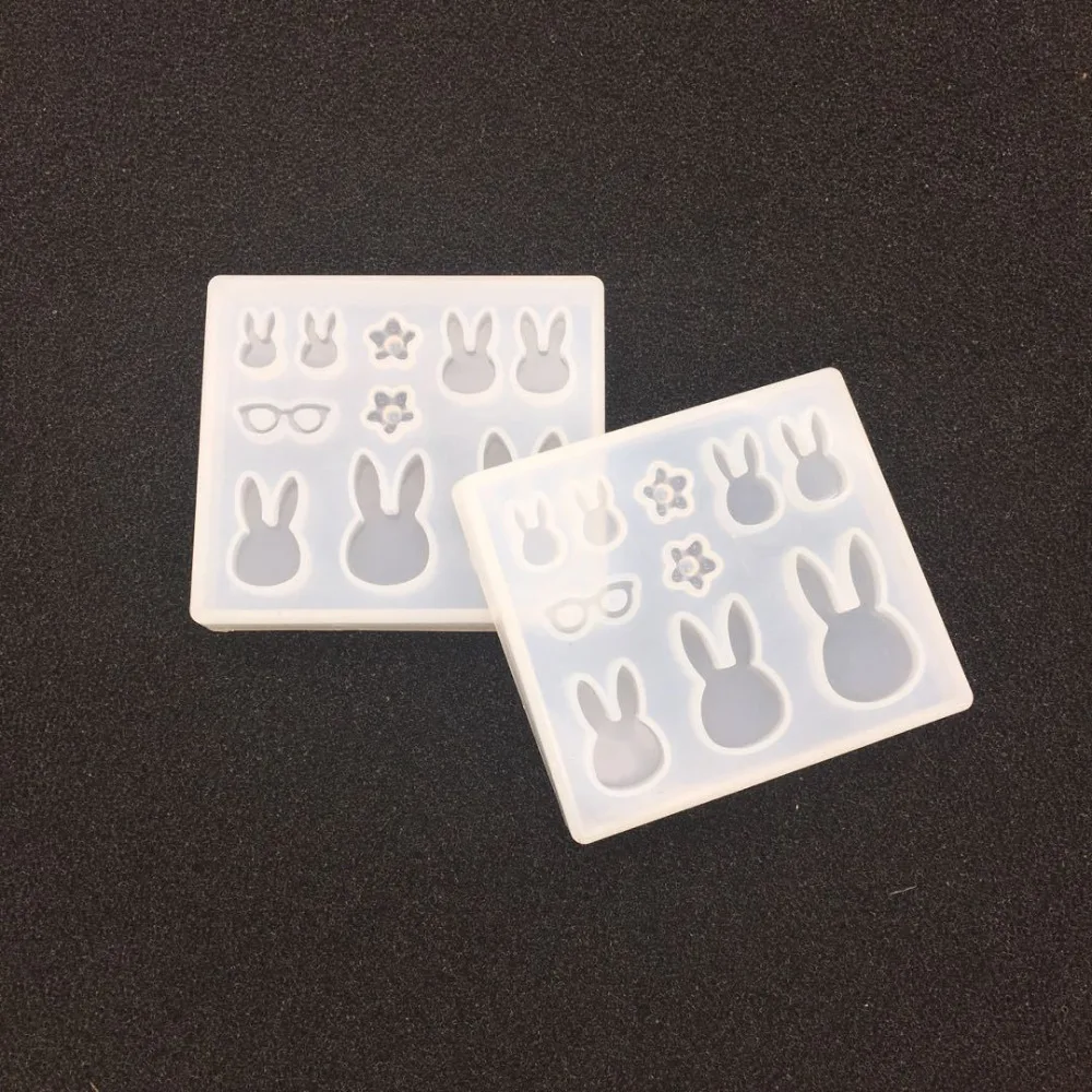 1pcs UV Resin Jewelry Liquid Silicone Mold Rabbit Glasses Resin Charms Pendant Molds For DIY Intersperse Decorate Making Jewelry
1pcs UV Resin Jewelry Liquid Silicone Mold Rabbit Glasses Resin Charms Pendant Molds For DIY Intersperse Decorate Making Jewelry