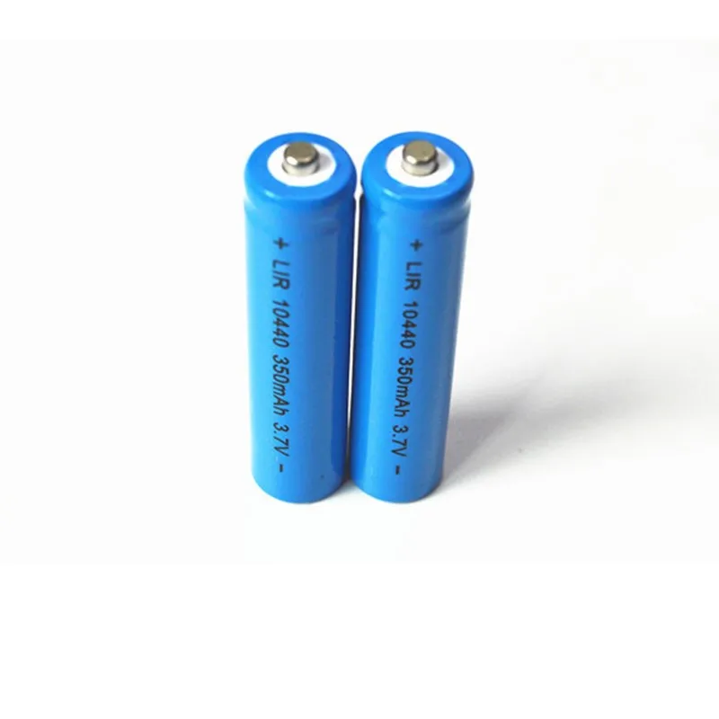 4 шт Быстрая доставка doulepow DP 10440 350 mAh 3 7 V литий ионная аккумуляторная батарея