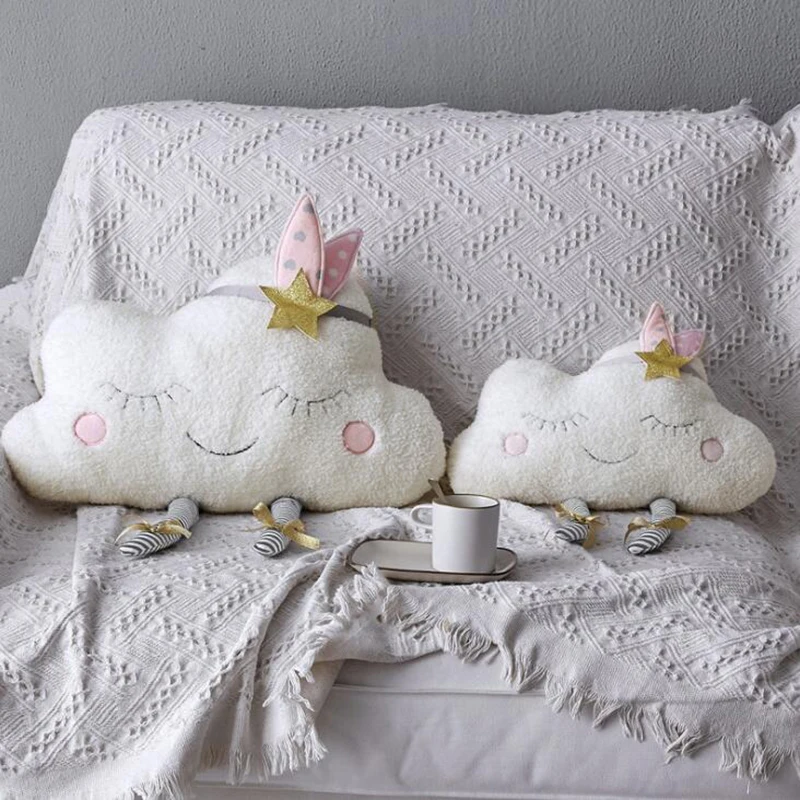 Children Creative Toy Cute Cloud Plush Pillow Baby Room Comfort Doll Window Decoration Cushion Kids Birthday Gift
Children Creative Toy Cute Cloud Plush Pillow Baby Room Comfort Doll Window Decoration Cushion Kids Birthday Gift