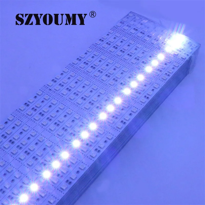 SZYOUMY LED Rigid Strip DC 12V RGB Warm White Cool White LED Bar Non-Waterproof 72Leds/M SMD 5050 LED Hard Rigid Strip
SZYOUMY LED Rigid Strip DC 12V RGB Warm White Cool White LED Bar Non-Waterproof 72Leds/M SMD 5050 LED Hard Rigid Strip