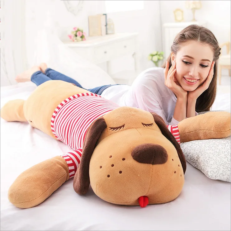 filling toy large about 125cm red stripes prone dog plush toy soft throw pillow birthday gift w5199
filling toy large about 125cm red stripes prone dog plush toy soft throw pillow birthday gift w5199