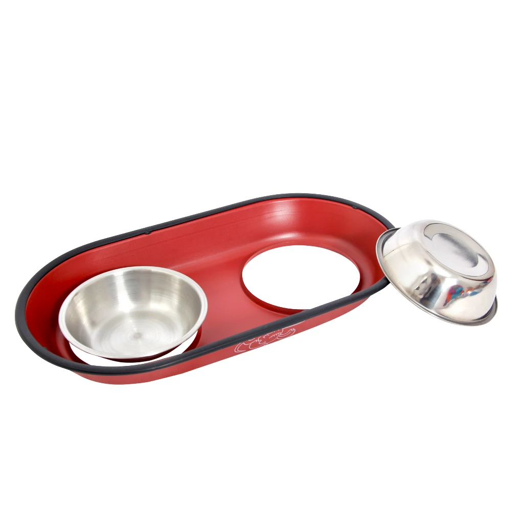 Stainless Steel Dog Bowl Animal Food Bowls Puppy Dog Food Bowl Anti-skid Kitten Cat Food Dish Pet Bowls Feeder Animal Supplies
Stainless Steel Dog Bowl Animal Food Bowls Puppy Dog Food Bowl Anti-skid Kitten Cat Food Dish Pet Bowls Feeder Animal Supplies