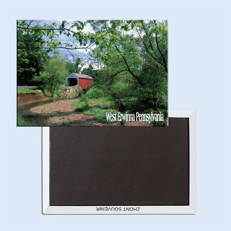 Erwinna Bridge, West Erwinna, Pennsylvania, Magnetic Refrigerator Affixed With Tourist Souvenirs Home Accessories 24916
Erwinna Bridge, West Erwinna, Pennsylvania, Magnetic Refrigerator Affixed With Tourist Souvenirs Home Accessories 24916