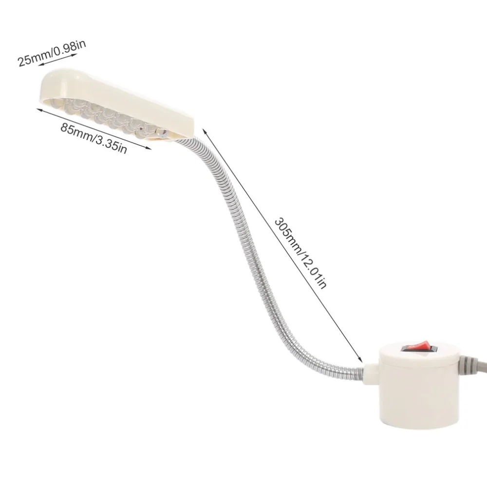 Portable Sewing Machine Light 10 LED Work Light Magnetic Mounting Base Gooseneck Lamp for All Sewing Machine Lighting
Portable Sewing Machine Light 10 LED Work Light Magnetic Mounting Base Gooseneck Lamp for All Sewing Machine Lighting