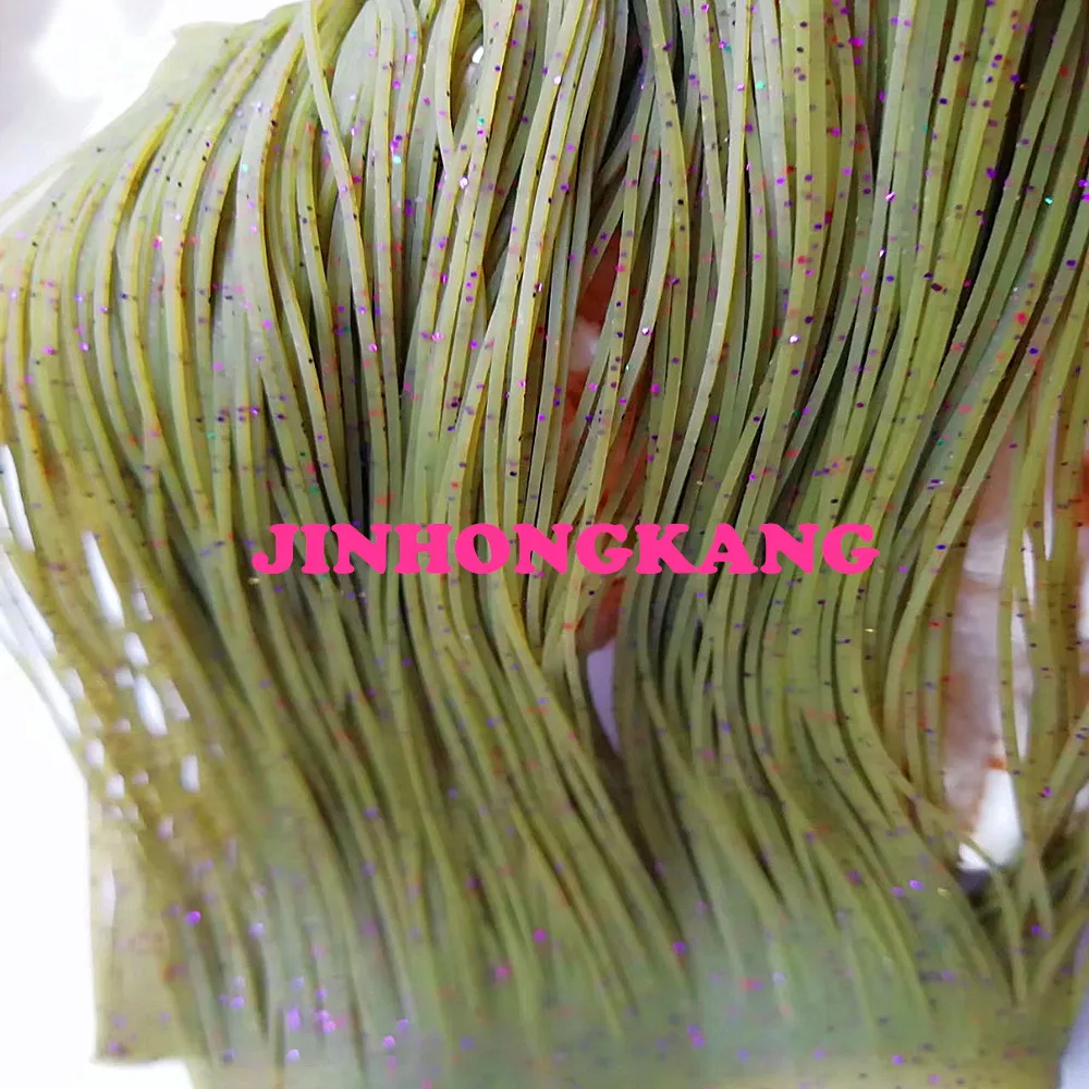 Fishing Lure Silicone Skirt Layers,Silicone Skirt Material for Tackle Craft, DIY Spinner, Rubber Jigs, Buzzbait---58
Fishing Lure Silicone Skirt Layers,Silicone Skirt Material for Tackle Craft, DIY Spinner, Rubber Jigs, Buzzbait---58