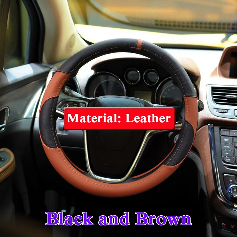 QCBXYYXH Car Styling For Opel Mokka Encore 2014-2018 Steering Wheel Covers Leather steering-wheel Cover Interior accessory
QCBXYYXH Car Styling For Opel Mokka Encore 2014-2018 Steering Wheel Covers Leather steering-wheel Cover Interior accessory