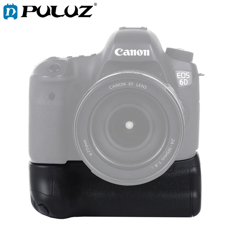 PULUZ Батарейная ручка для цифровой зеркальной камеры Canon EOS 6D Вертикальная
