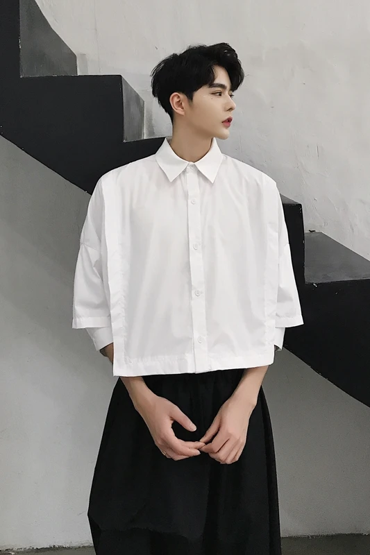 S-6XL!!Summer designer's new two-sleeve shirt with wide silhouette and pure color popular logo men's short sleeves
S-6XL!!Summer designer's new two-sleeve shirt with wide silhouette and pure color popular logo men's short sleeves