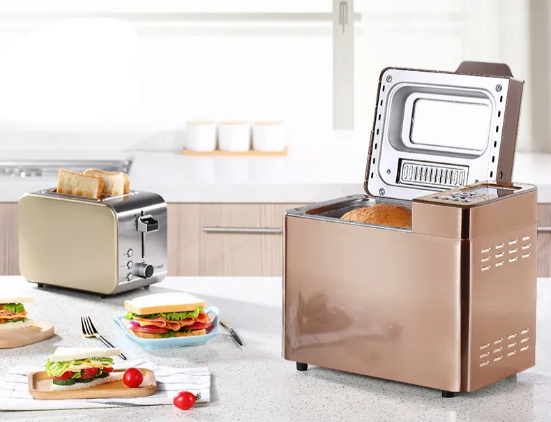 Bread machine The bread maker USES fully automatic multi-functional intelligent sugar-free bread.NEW
Bread machine The bread maker USES fully automatic multi-functional intelligent sugar-free bread.NEW