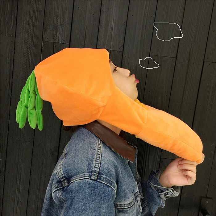 Candice guo! Super cute plush toy cartoon carrot soft head hat headgear Photo Props girl birthday Christmas gift 1pc
Candice guo! Super cute plush toy cartoon carrot soft head hat headgear Photo Props girl birthday Christmas gift 1pc