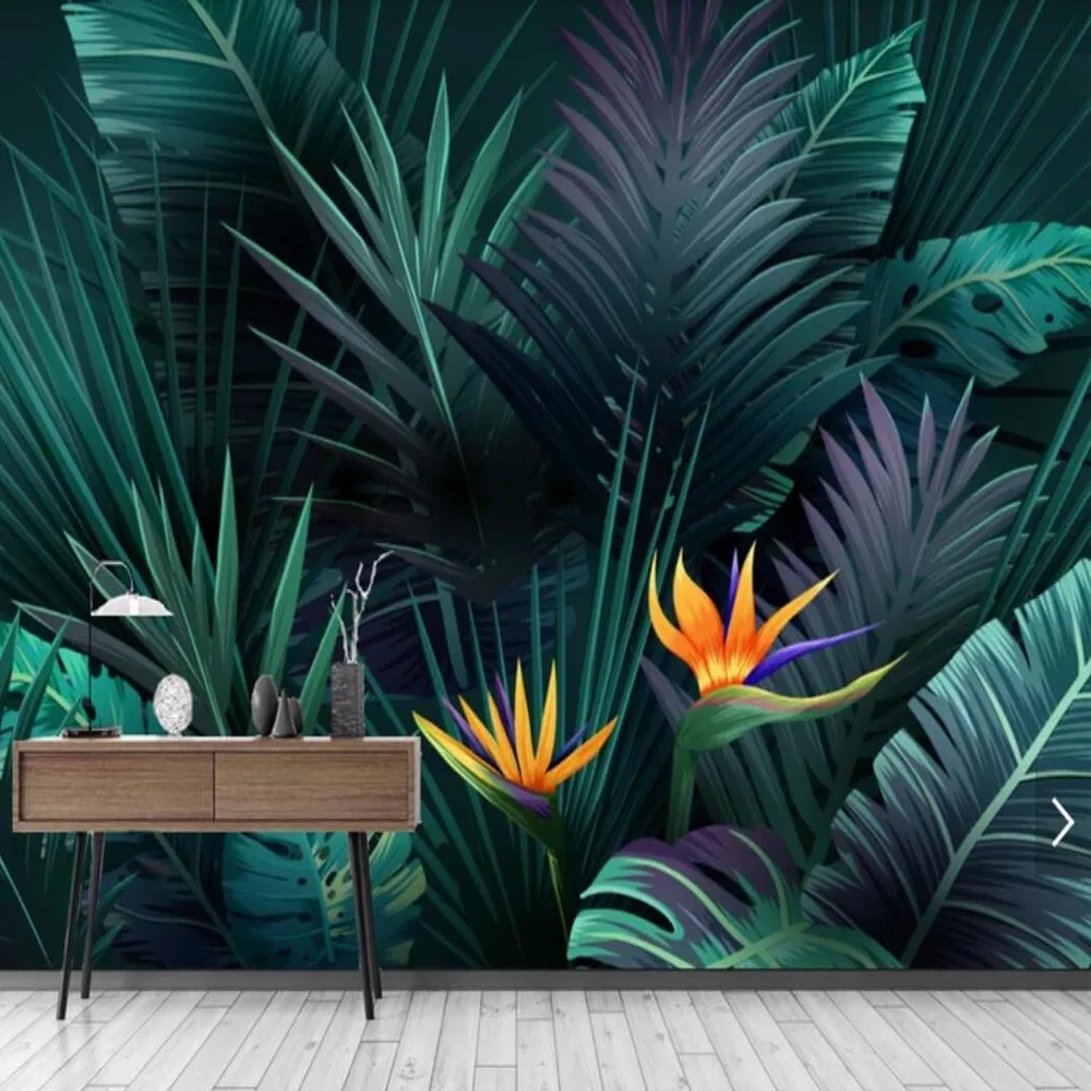 HD Abstract Plant Rainforest Banana Leaves Leaf Photo Mural Wallpaper for Living Room Wall Decor Paper Wall 3D Forest Wallpaper
HD Abstract Plant Rainforest Banana Leaves Leaf Photo Mural Wallpaper for Living Room Wall Decor Paper Wall 3D Forest Wallpaper