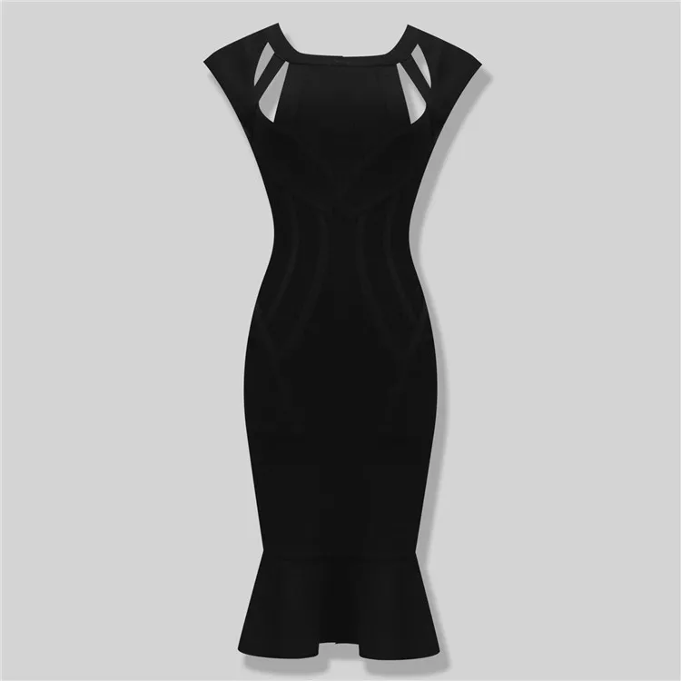 Top Quality HL Sleeveless Black White Hollow Out Knee Length Rayon Bodycon Bandage Dress Homcoming Party Noble Dress
Top Quality HL Sleeveless Black White Hollow Out Knee Length Rayon Bodycon Bandage Dress Homcoming Party Noble Dress