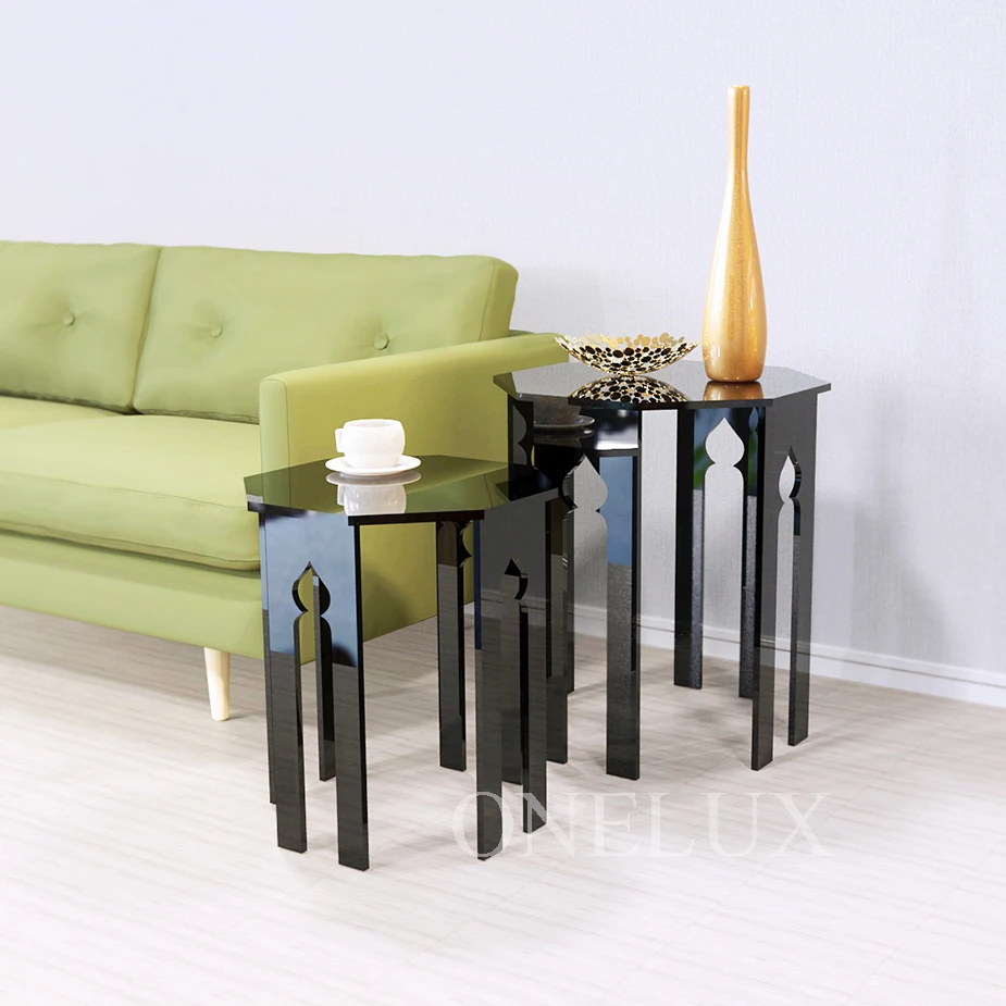(2 Pieces/lot) Lucite Occasional Side Riser Table, Small coffee tea tables, Engraved Acrylic Nesting Sofa Tables
(2 Pieces/lot) Lucite Occasional Side Riser Table, Small coffee tea tables, Engraved Acrylic Nesting Sofa Tables