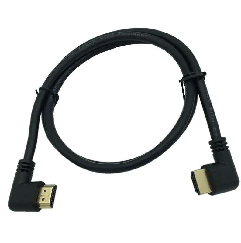 HDTV 2.0 4K*2K 60HZ 3D Dual 90 Degree Left Angled HDMI-compatible Male to Left Angled Male Cable for DVD PS3 PC 15cm 50cm 100cm
HDTV 2.0 4K*2K 60HZ 3D Dual 90 Degree Left Angled HDMI-compatible Male to Left Angled Male Cable for DVD PS3 PC 15cm 50cm 100cm
