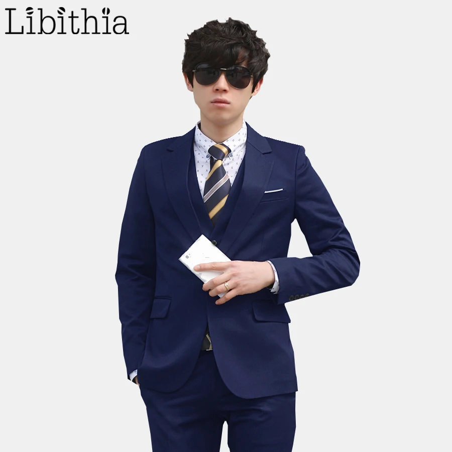 Libithia (Jacket+Pant+Tie) Men Formal Suits Costume Blazers Slim Clothes Male Terno Masculino Mens Party Fashion Wedding Suit
Libithia (Jacket+Pant+Tie) Men Formal Suits Costume Blazers Slim Clothes Male Terno Masculino Mens Party Fashion Wedding Suit