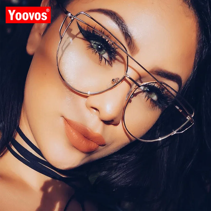 Yoovos 2021 Cat Eye Glasses For Women Glasses Optical Lens Glasses Metal Frame Sunglasses Female Vintage Transparent Glasses
Yoovos 2021 Cat Eye Glasses For Women Glasses Optical Lens Glasses Metal Frame Sunglasses Female Vintage Transparent Glasses