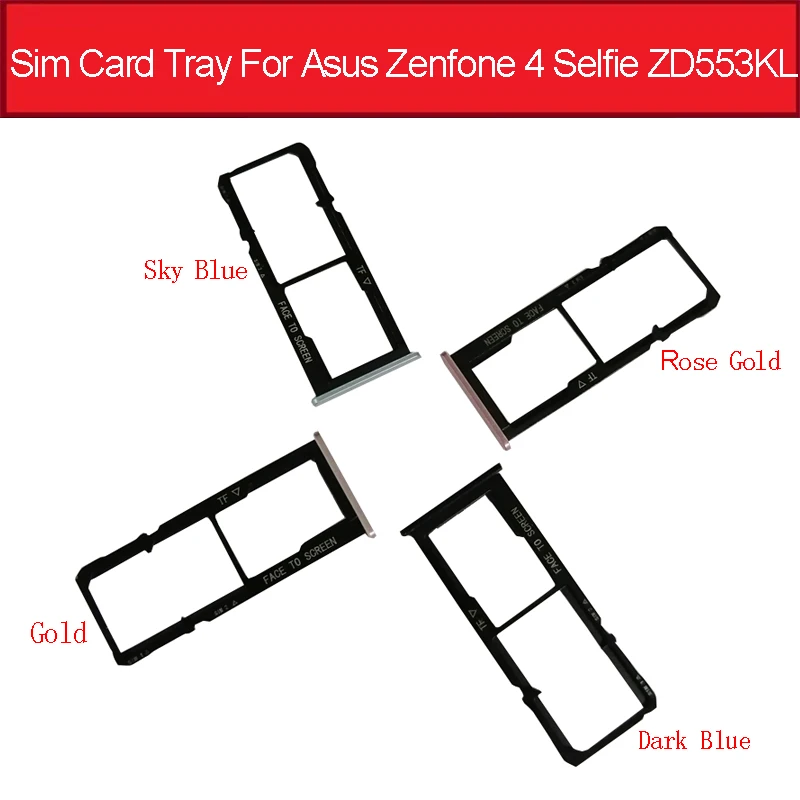 Подлинный слот для sim-карты для Asus Zenfone 4 Selfie ZD553KL Micro sim-карта адаптер держатель Запасные Запчасти
Подлинный слот для sim-карты для Asus Zenfone 4 Selfie ZD553KL Micro sim-карта адаптер держатель Запасные Запчасти