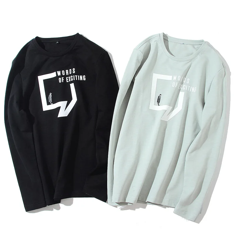 Long Sleeve T Shirt Men Nice Autumn Slim Fit Cotton Vintage Harajuku Print Tees Hip Hop Basic T-shirt Casual O-neck Tee Shirt
Long Sleeve T Shirt Men Nice Autumn Slim Fit Cotton Vintage Harajuku Print Tees Hip Hop Basic T-shirt Casual O-neck Tee Shirt