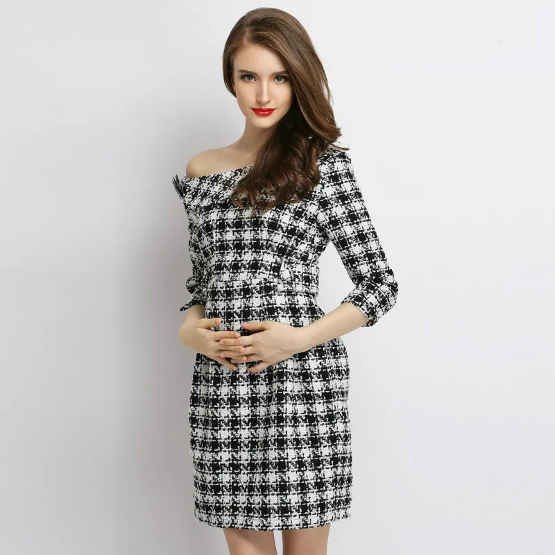 Women with Floral Off Shoulder Bandage Bodycon Dress Houndstooth Style Mini Wrap Dress Women Basic Wear Vintage Dress Female
Women with Floral Off Shoulder Bandage Bodycon Dress Houndstooth Style Mini Wrap Dress Women Basic Wear Vintage Dress Female