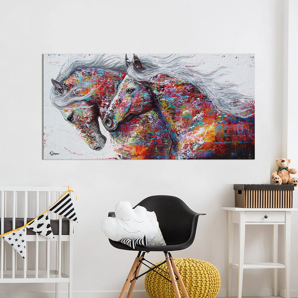 The Two Running Horse Canvas Art Animal Wall Art Poster Pictures For Living Room Home Decor Wall Canvas Print Painting
The Two Running Horse Canvas Art Animal Wall Art Poster Pictures For Living Room Home Decor Wall Canvas Print Painting
