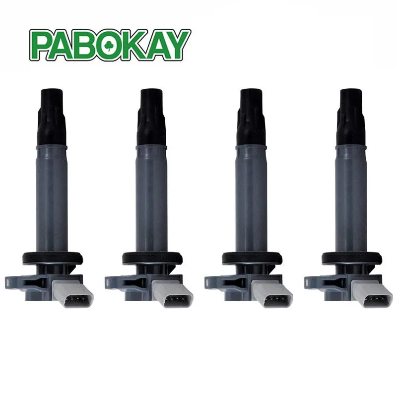 19070B1011 19070 B1011 20546 880277 FK0308 01C F37854 набор из 4 катушки зажигания для Toyota BB S Z Lite Ace Passo пик