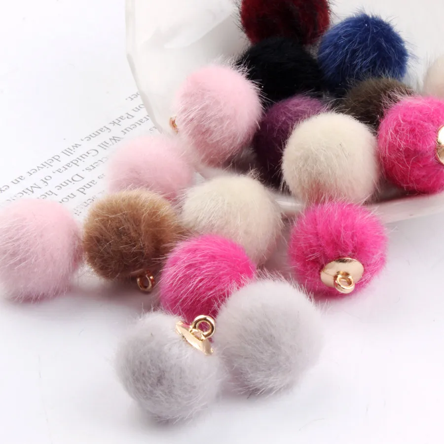 Diy Jewelry Necklace/Bracelet/Earring Pendants 16mm Colorful Printing Imitated mink fur Rounds Shape beads Fashion Charms
Diy Jewelry Necklace/Bracelet/Earring Pendants 16mm Colorful Printing Imitated mink fur Rounds Shape beads Fashion Charms