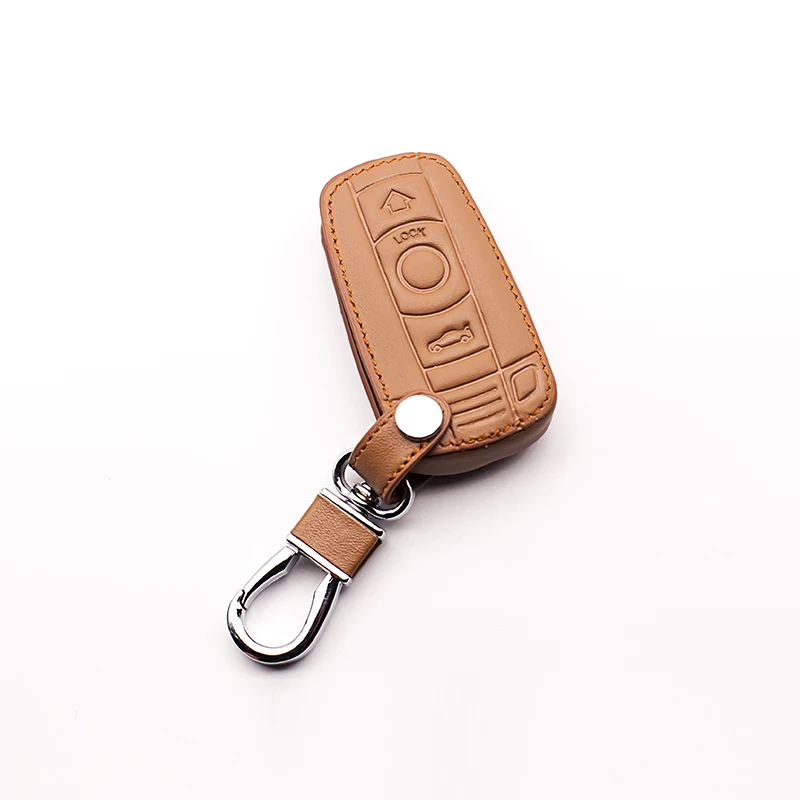 High quality 100% Leather Key Cover for BMW 1/3 Series 5 Series X1 X3 X5 X6 Z4 Key Remote Control Box Auto Accessories
High quality 100% Leather Key Cover for BMW 1/3 Series 5 Series X1 X3 X5 X6 Z4 Key Remote Control Box Auto Accessories
