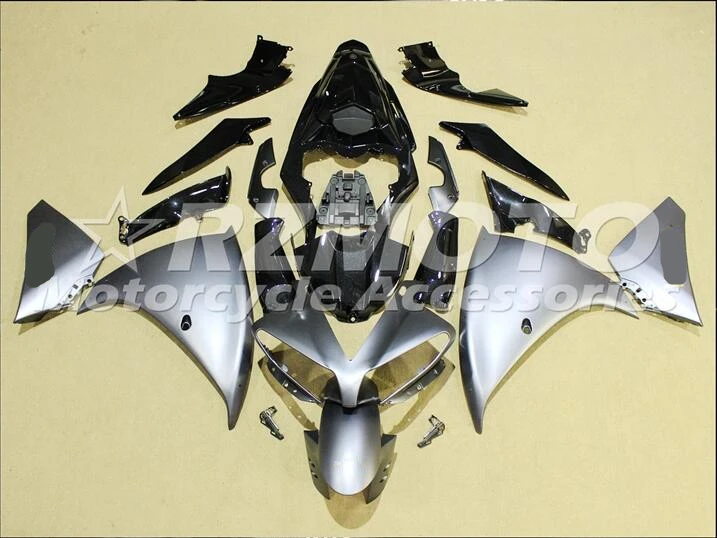 New ABS motorcycle Fairing For YAMAHA YZF-R1 2012- 2013-2014 Injection Bodywor splendid silver and black ACE No.642
New ABS motorcycle Fairing For YAMAHA YZF-R1 2012- 2013-2014 Injection Bodywor splendid silver and black ACE No.642