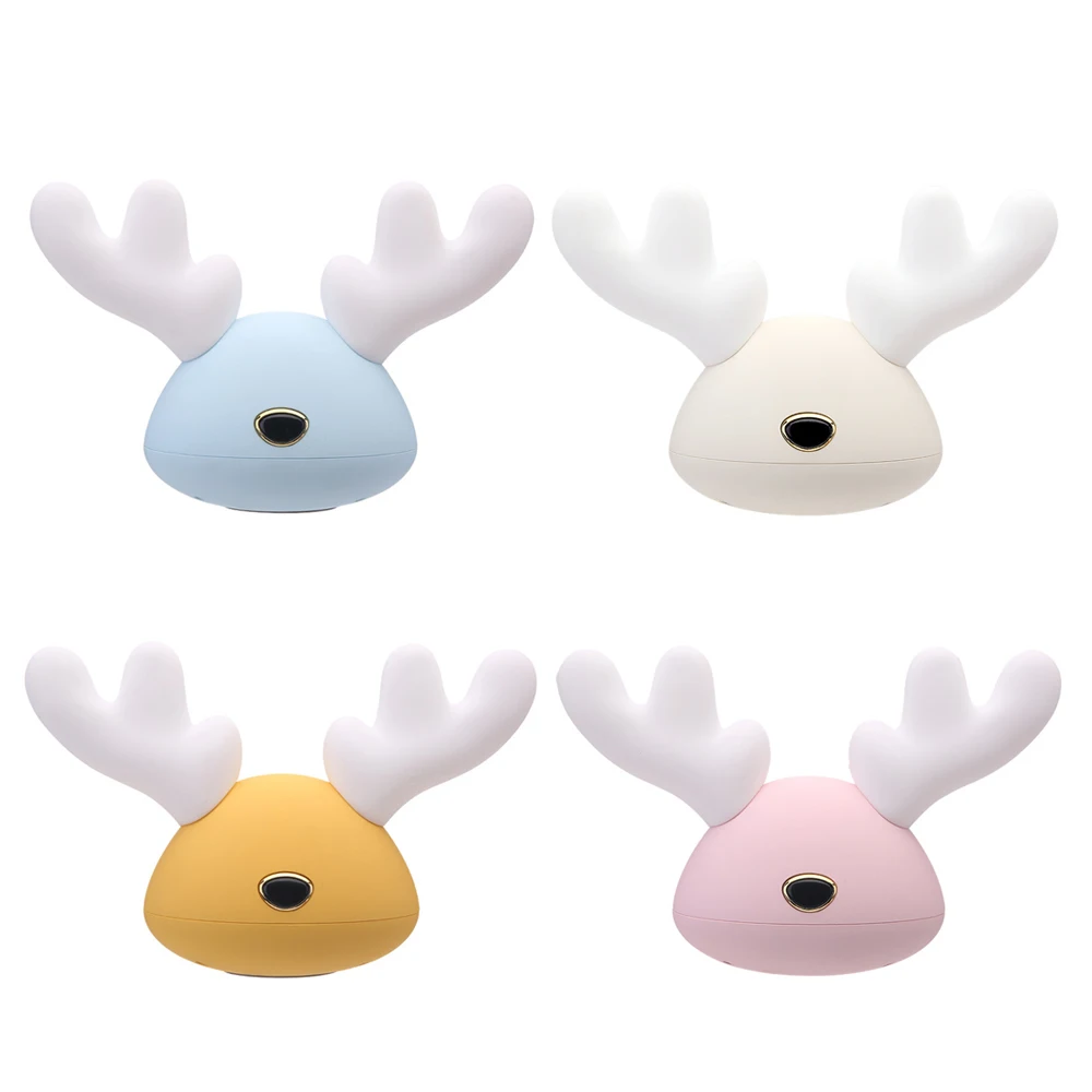 Cartoon Deer USB LED Night Light Charging Sleeping Lights 7 Color Changeable Light Lamp Soft Silicone Nightlight for Kids
Cartoon Deer USB LED Night Light Charging Sleeping Lights 7 Color Changeable Light Lamp Soft Silicone Nightlight for Kids