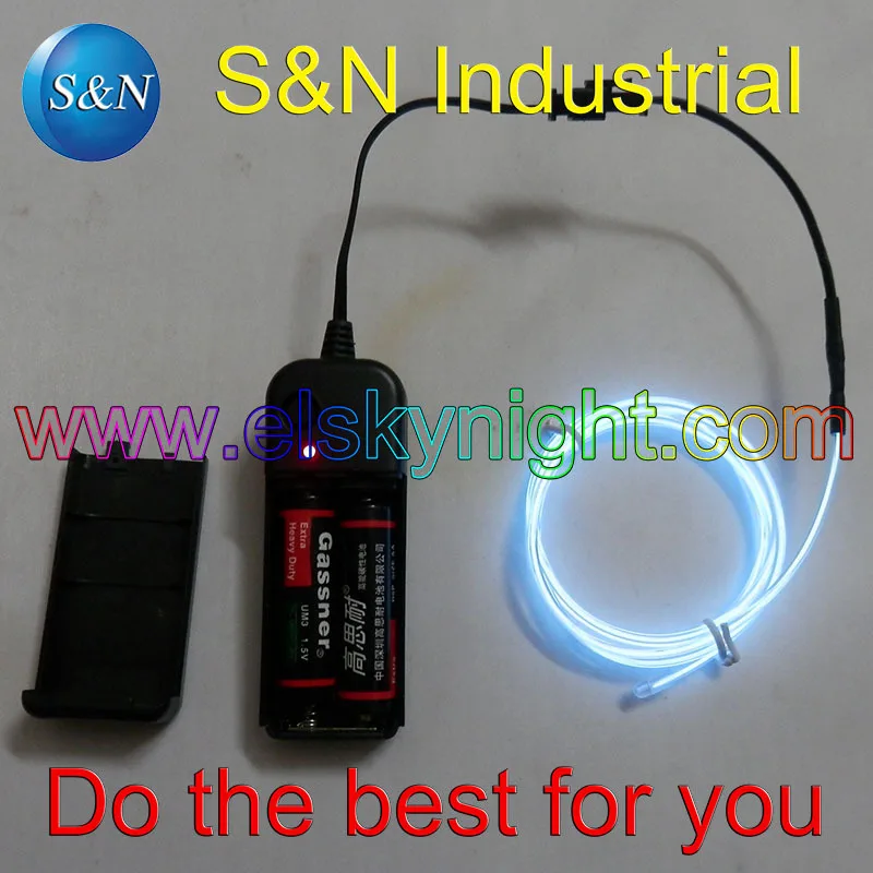 10Color for choosing 1meter snow white el wire plus 2AA battery case inverter with indicator for gifts or display 4 chritmas day
10Color for choosing 1meter snow white el wire plus 2AA battery case inverter with indicator for gifts or display 4 chritmas day
