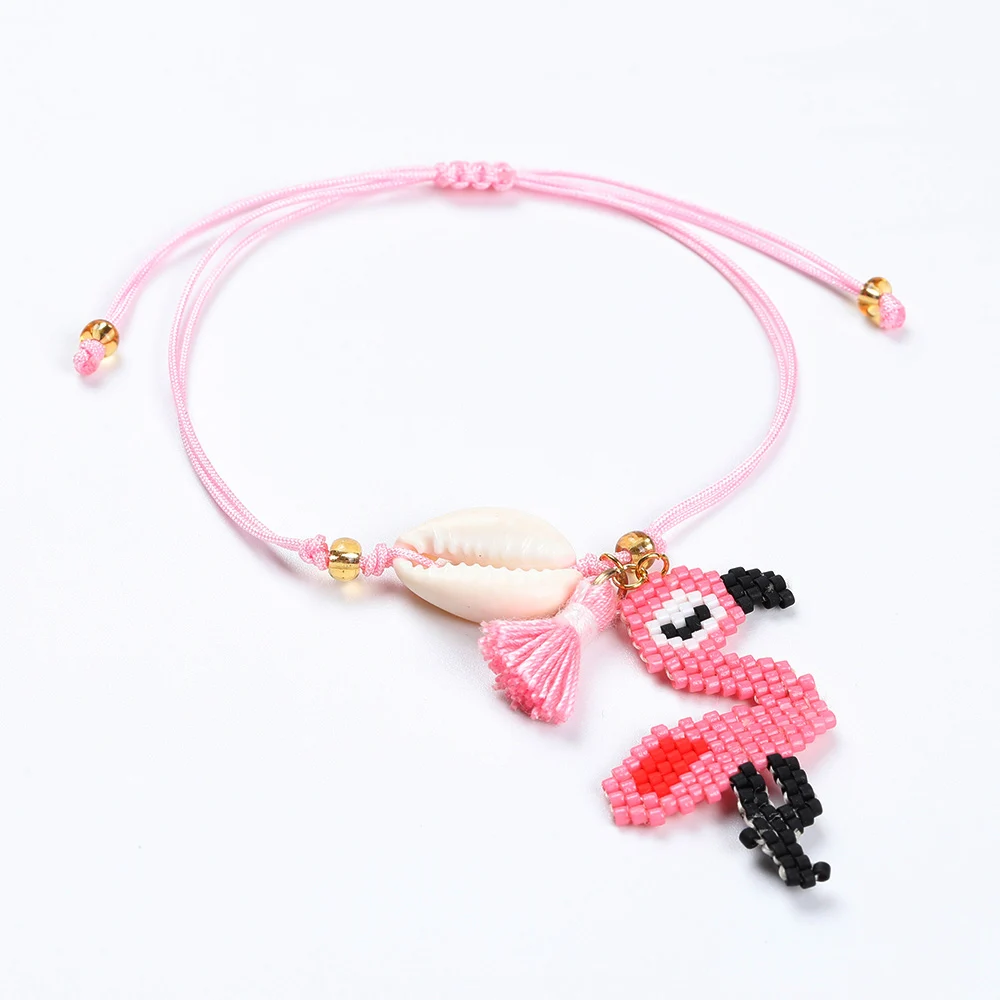 Go2boho miyuki Bracelets Women Pink Flamingo Charm Bracelet Boho Animal Pulseras Femme Bohemian Handmade Child Jewelry Gift 2020
Go2boho miyuki Bracelets Women Pink Flamingo Charm Bracelet Boho Animal Pulseras Femme Bohemian Handmade Child Jewelry Gift 2020