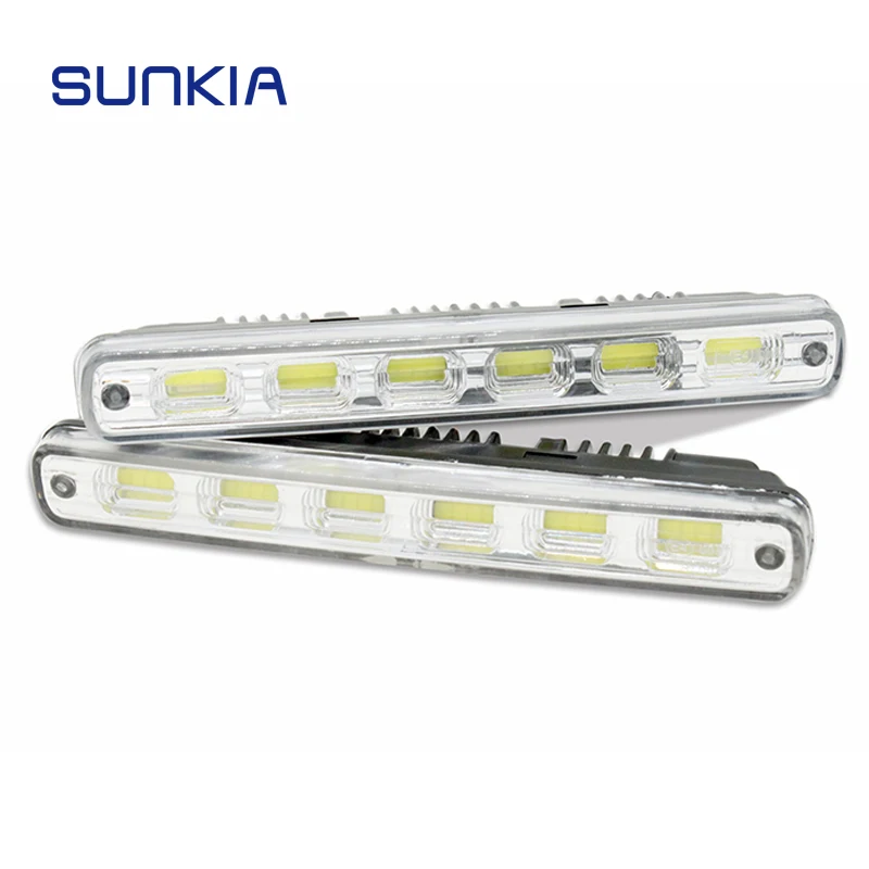 2Pcs/Set SUNKIA External Light 100% Waterproof COB DRL Daytime Running Lights Fog Driving Day Lamp with On/Off Day Light
2Pcs/Set SUNKIA External Light 100% Waterproof COB DRL Daytime Running Lights Fog Driving Day Lamp with On/Off Day Light