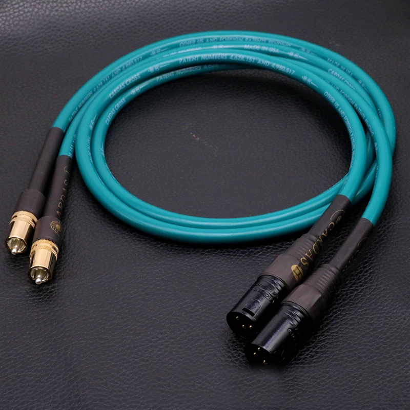 HiFi RCA to XLR Balanced socket plug connector Cross Audio Amplifier CD DVD player Speaker RCA interconnect cable
HiFi RCA to XLR Balanced socket plug connector Cross Audio Amplifier CD DVD player Speaker RCA interconnect cable