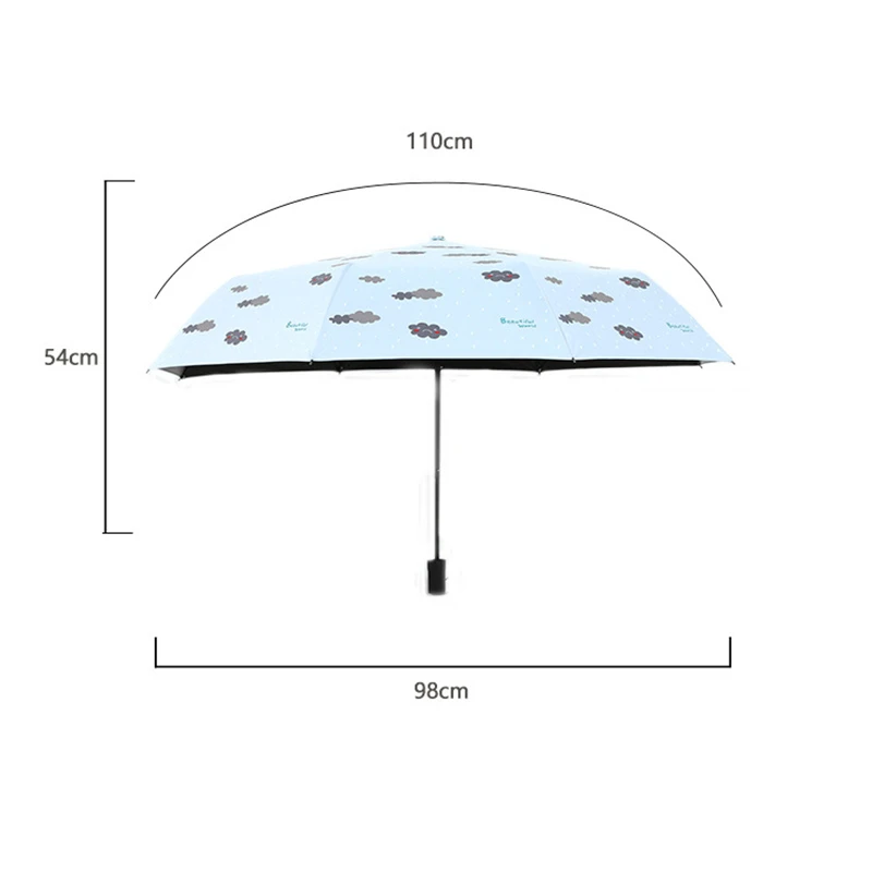 YADA Creative Design Dark Clouds Pattern Folding Rainy Umbrella Anti-UV Rainproof Sun Protection Parasol NEW Mood Umbrella YD009
YADA Creative Design Dark Clouds Pattern Folding Rainy Umbrella Anti-UV Rainproof Sun Protection Parasol NEW Mood Umbrella YD009