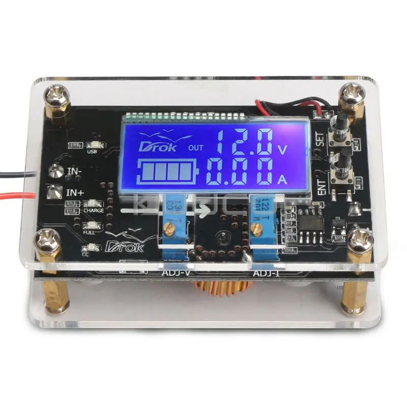 5pcs/lot Step Down Buck Converter DC-DC 1.25-32V 5A Constant Voltage Current Digital Display Adjustable Buck Power Supply Module
5pcs/lot Step Down Buck Converter DC-DC 1.25-32V 5A Constant Voltage Current Digital Display Adjustable Buck Power Supply Module