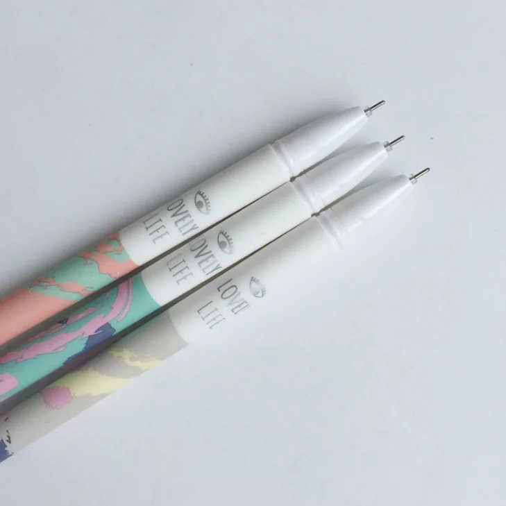 4 Pcs/set Cute Colorful Oil Painting Style Striped Gel Pens Rollerball Pen Student Writing School Office Supply Stationery
4 Pcs/set Cute Colorful Oil Painting Style Striped Gel Pens Rollerball Pen Student Writing School Office Supply Stationery