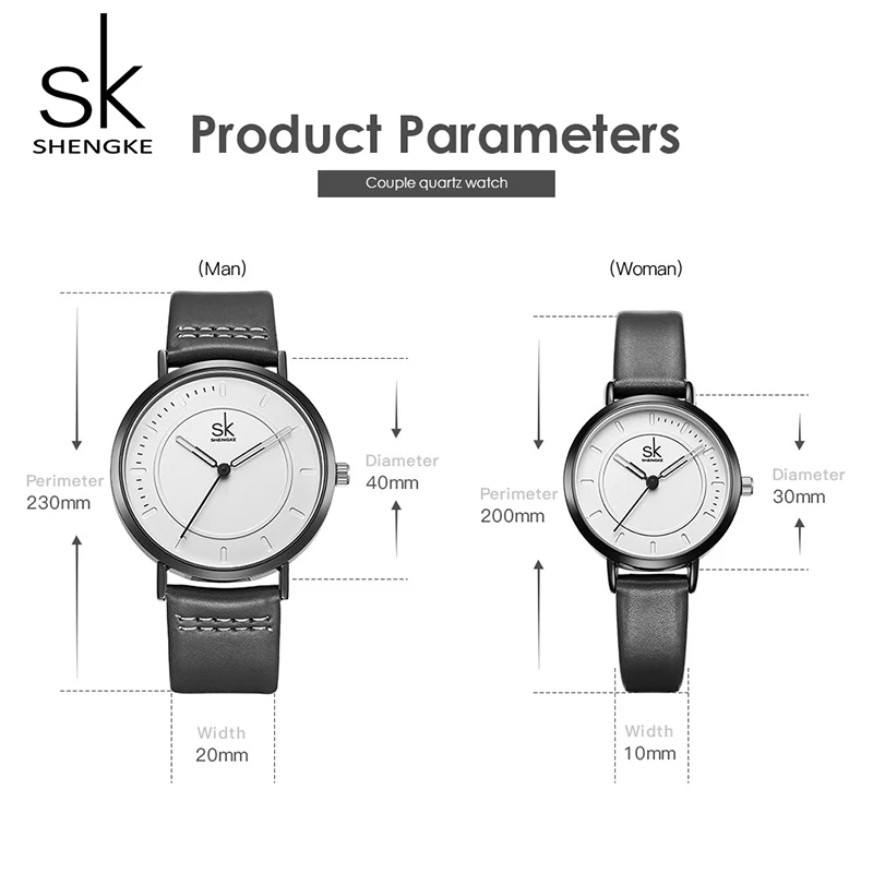 Shengke Watches Women Men Fashion Leather Watches 2019 Top Brand Luxury Quartz Wristwatch Women Men Clock Couple Watches #K8041
Shengke Watches Women Men Fashion Leather Watches 2019 Top Brand Luxury Quartz Wristwatch Women Men Clock Couple Watches #K8041