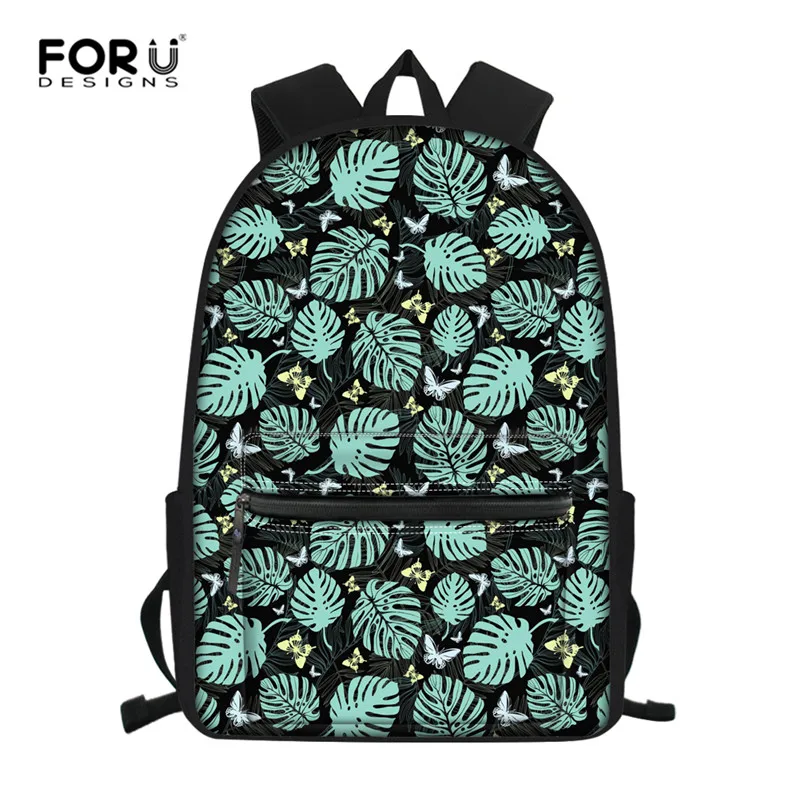 FORUDESIGNS Monstera Plam School Backpack Women Shoulder Bag Travel Rucksack Satchel Bookbag Ladies Girls School Bags Female
FORUDESIGNS Monstera Plam School Backpack Women Shoulder Bag Travel Rucksack Satchel Bookbag Ladies Girls School Bags Female