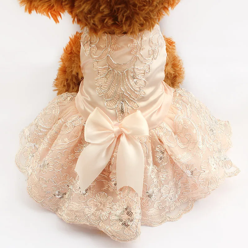 Sequins Lace Embroidered Dog Dress Princess Wedding Dresses For Dogs 6073009 Pet Tutu Skirt Supplies XS S M L XL
Sequins Lace Embroidered Dog Dress Princess Wedding Dresses For Dogs 6073009 Pet Tutu Skirt Supplies XS S M L XL