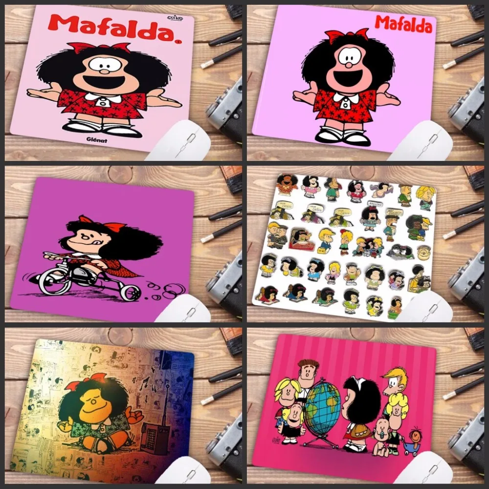Mairuige Promotion Russia Boy Pad Cartoon Mafalda Comfort Mouse Mat Gaming Mousepad Size for 18x22cm Rubber Mouse Mats
Mairuige Promotion Russia Boy Pad Cartoon Mafalda Comfort Mouse Mat Gaming Mousepad Size for 18x22cm Rubber Mouse Mats